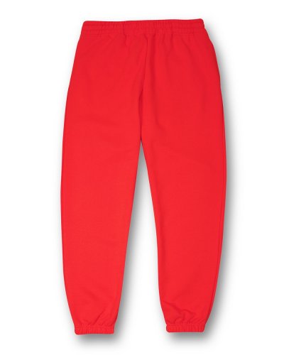Pantalone urban fit in felpa soft unisex Nyco Rosso