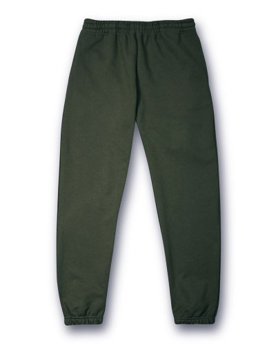 Pantalone urban fit in felpa soft unisex Nyco Verde Militare