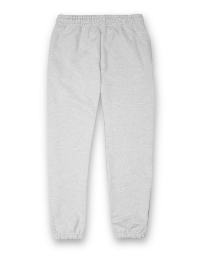 Pantalone urban fit in felpa soft unisex Nyco Melange Chiaro