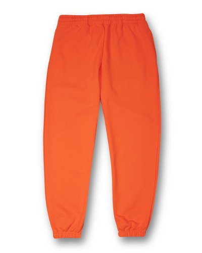 Pantalone urban fit in felpa soft unisex Nyco Arancio