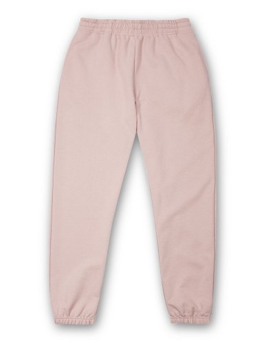 Pantalone urban fit in felpa soft unisex Nyco Rosa Polvere