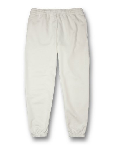 Pantalone Urban fit in felpa French terry unisex Tommy Bianco Panna