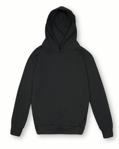 Felpa French Terry con cappuccio Urban fit unisex Sya Nero