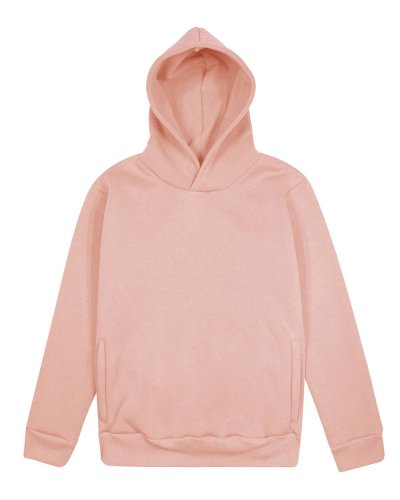 Felpa French Terry con cappuccio Urban fit unisex Sya Rosa Polvere