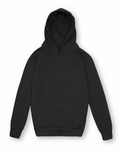 Felpa Soft con cappuccio Urban fit unisex Mya Nero