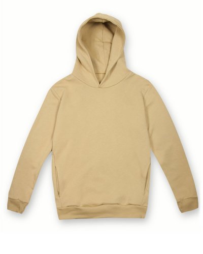Felpa Soft con cappuccio Urban fit unisex Mya Cammello