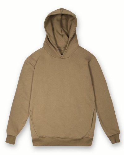 Felpa Soft con cappuccio Urban fit unisex Mya Tabacco