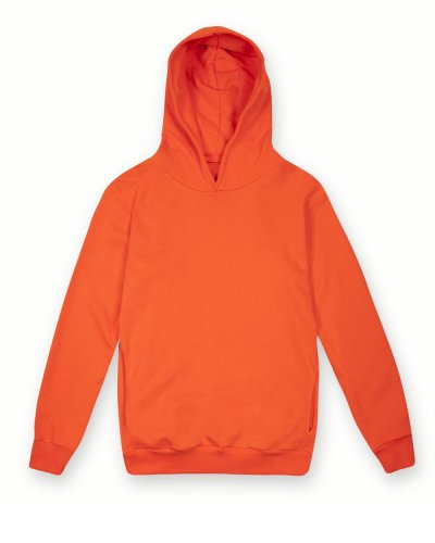 Felpa Soft con cappuccio Urban fit unisex Mya Arancio