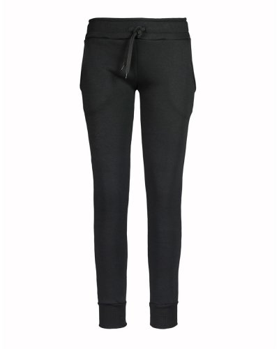 Pantalone new fit donna in felpa soft Nero