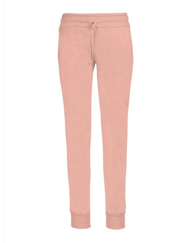 Pantalone new fit donna in felpa soft Rosa Polvere