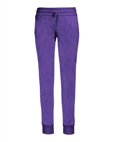 Pantalone new fit donna in felpa soft Viola