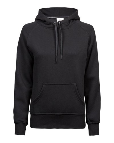 Felpa donna con cappuccio Black