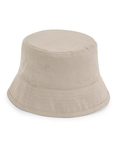 Cappello Bucket in cotone organico Sand