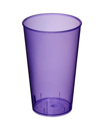 Bicchiere in plastica Arena da 375 ml Viola Trasparente