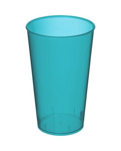 Bicchiere in plastica Arena da 375 ml Azzurro acqua trasparente