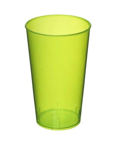 Bicchiere in plastica Arena da 375 ml Lime Green Trasparente