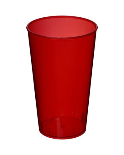 Bicchiere in plastica Arena da 375 ml Rosso Trasparente
