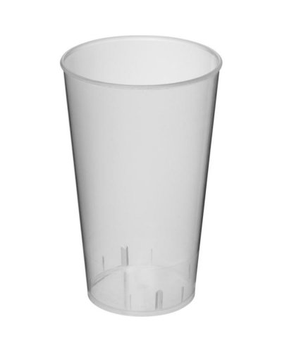 Bicchiere in plastica Arena da 375 ml Bianco Trasparente