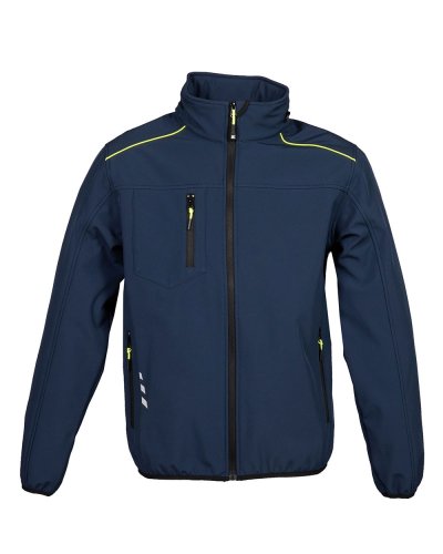 Giubbino in softshell Sion Navy