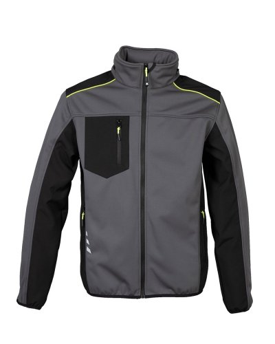 Giubbino in softshell Sion Grey