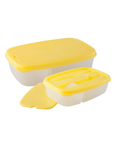 Contenitore porta pranzo in PP Jorn Giallo