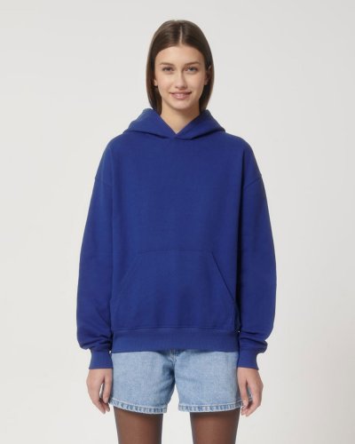 Felpa squadrata unisex con cappuccio Cooper Dry