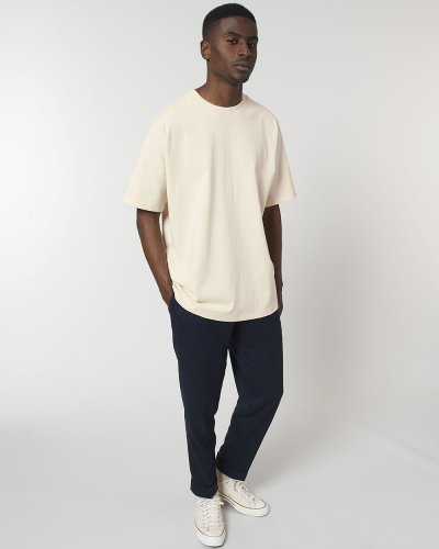 T-shirt pesante unisex Freestyler Natural Raw