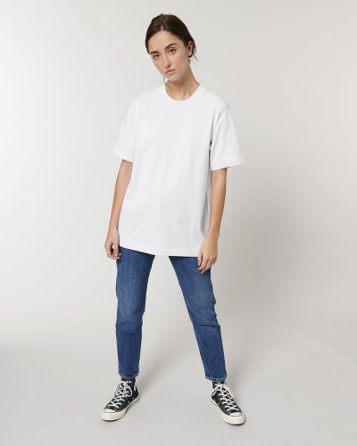 T-shirt pesante unisex Freestyler White
