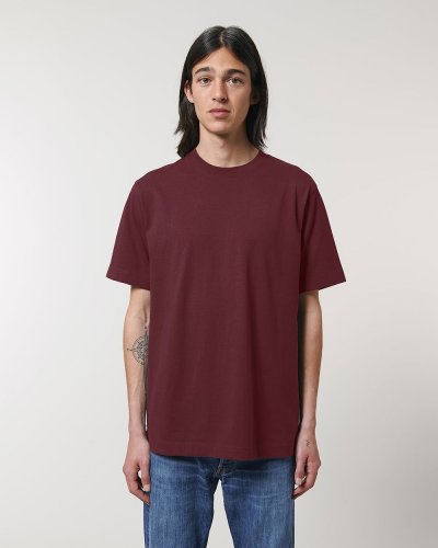 T-shirt pesante unisex Freestyler Burgundy