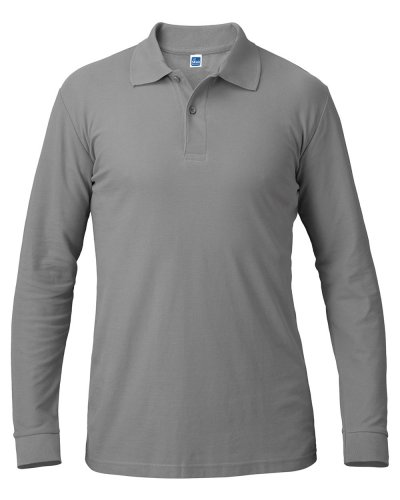 Polo manica lunga Summer Grigio Scuro