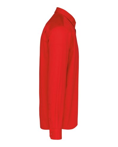 Camicia uomo Nevada in cotone manica lunga Red