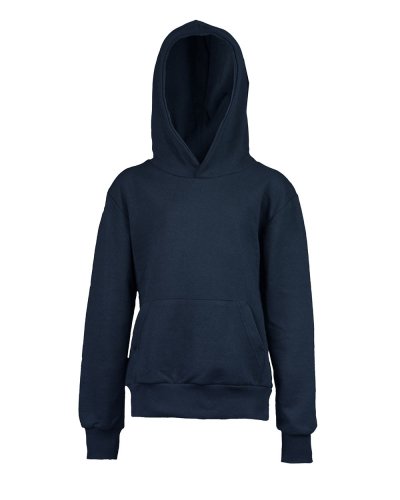 Felpa french terry bambino cappuccio Blu