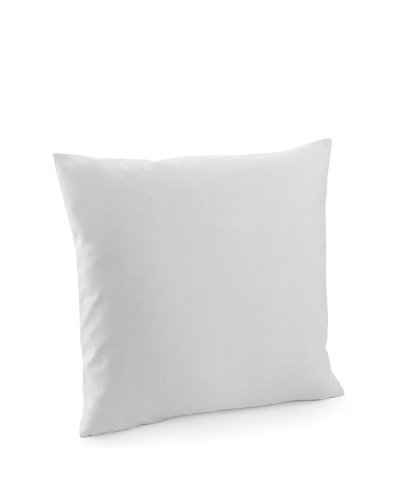 Fairtrade Cotton Canvas Cushion Cover Light Grey