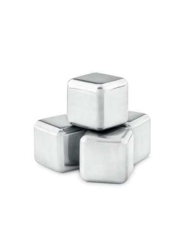 Set di 4 cubetti di ghiaccio riutilizzabili Set di 4 cubetti di ghiacc