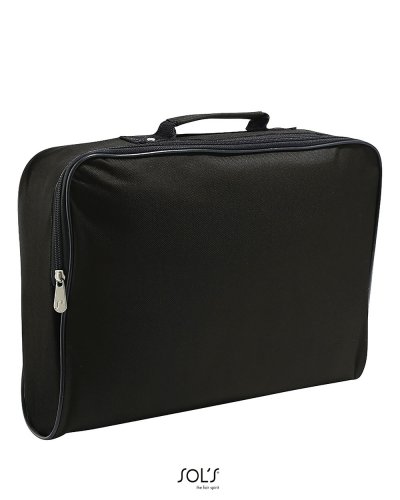 Borsa portadocumenti in poliestere 600D Nero