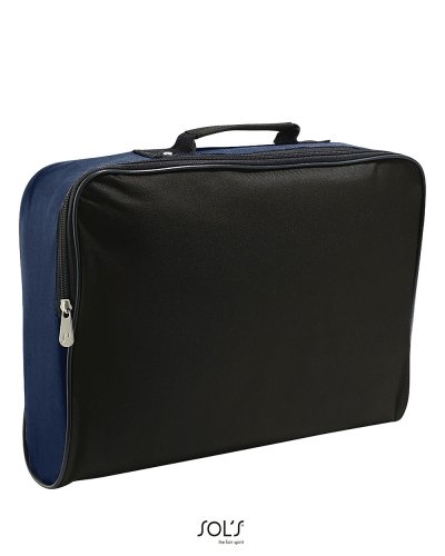 Borsa portadocumenti in poliestere 600D Blu Oltremare
