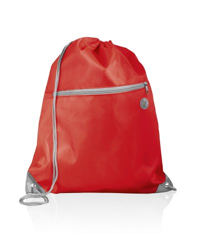 Zainetti a sacca Funfit by Legby Isi-pocket Rosso