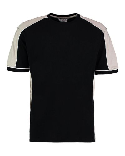 T-Shirt Estoril Classic Fit Black / Grey Melange
