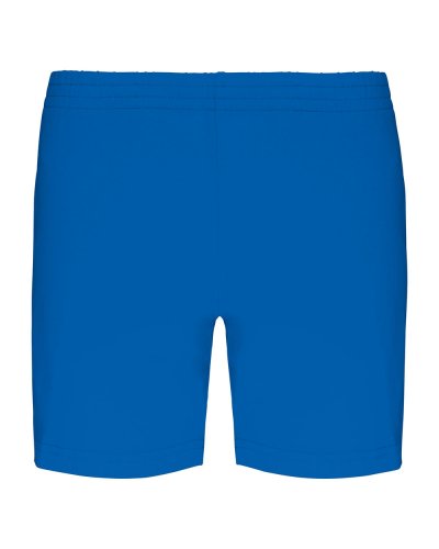 Pantaloncini donna in jersey Light Royal Blu
