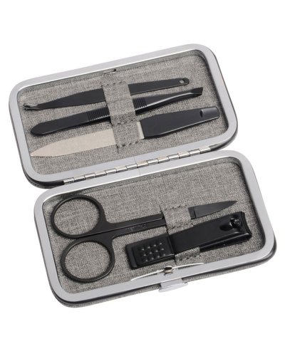 Set Manicure Pretty in black