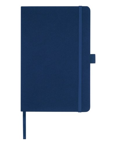 Blocco note A5 in carta riciclata con cover in PET riciclato Honua Navy
