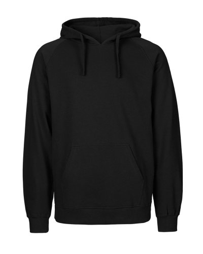 Felpa cappuccio uomo Black