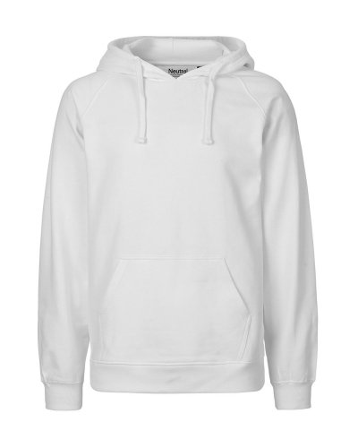 Felpa cappuccio uomo White