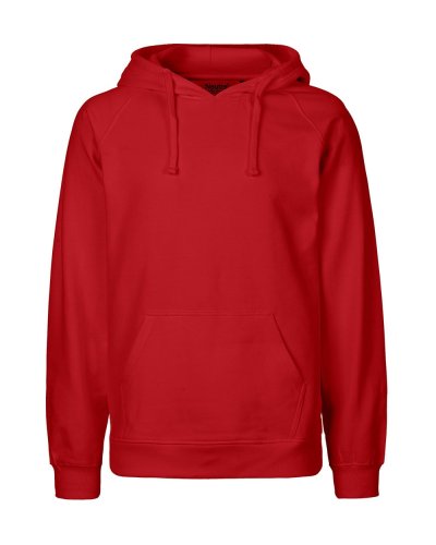 Felpa cappuccio uomo Red
