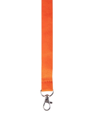 Cordoncino da collo in poliestere Vip Arancio