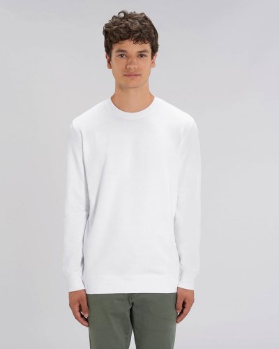 Felpa girocollo unisex Changer White