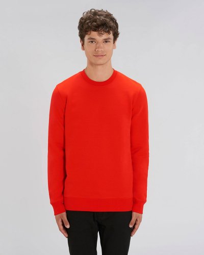 Felpa girocollo unisex Changer Bright Red