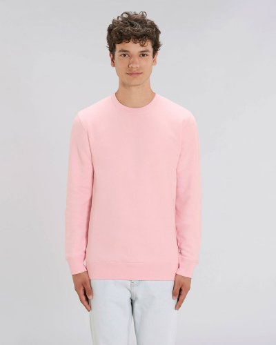Felpa girocollo unisex Changer Cotton Pink