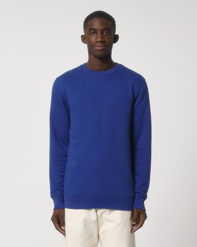 Felpa girocollo unisex Changer Worker Blue