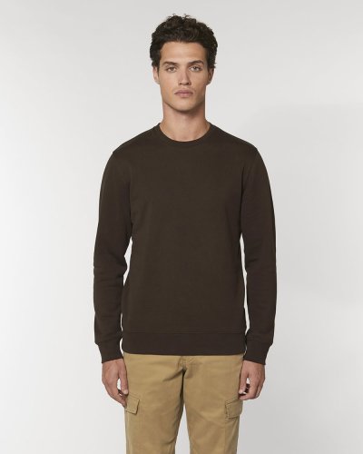 Felpa girocollo unisex Changer Deep Chocolate